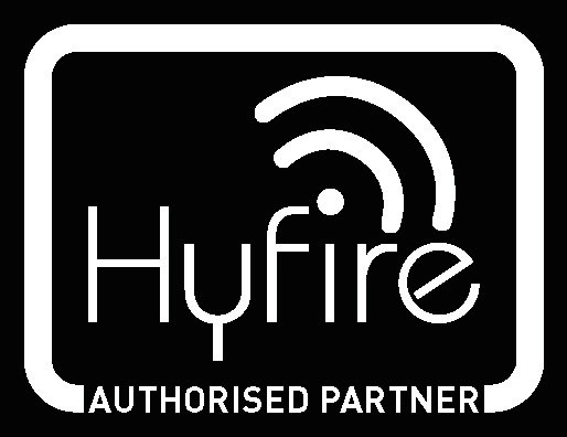 Heritage Hyfire Logo - Secured Fire NI are an approved Hyfire Authorised Partner